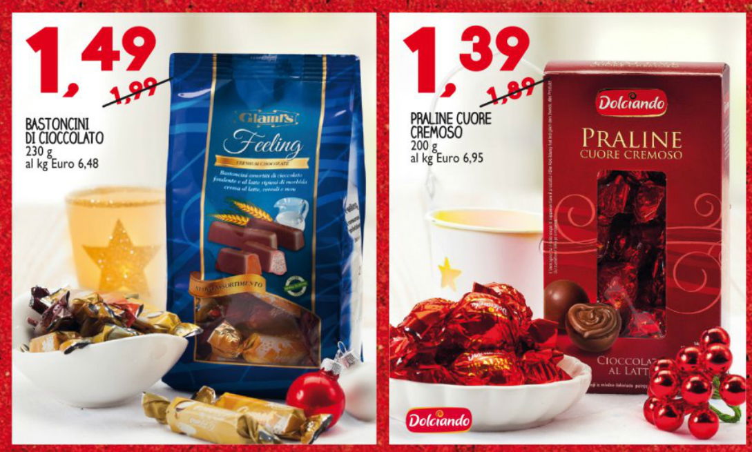 Volantino Eurospin dal 14 al 31 Dicembre: "Buon Natale e felice 2016"
