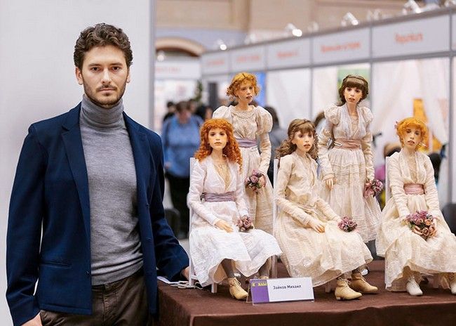 Ecco le bambole di un artista russo. Così perfette da sembrare persone vere!