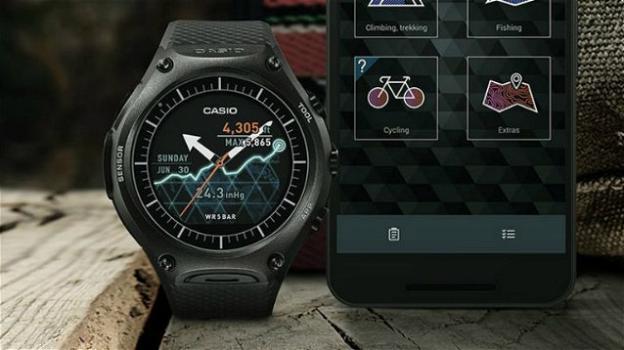 Ecco il WSD-F10, lo smartwatch super resistente e autonomo della Casio