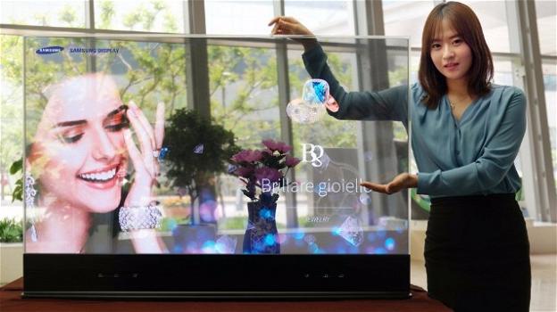 Ces2016. Samsung tra tv SUHD, grandi e iperslim, e schermi trasparenti