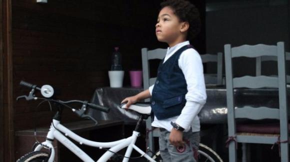 francesi di becanson dal papa in bicicletta