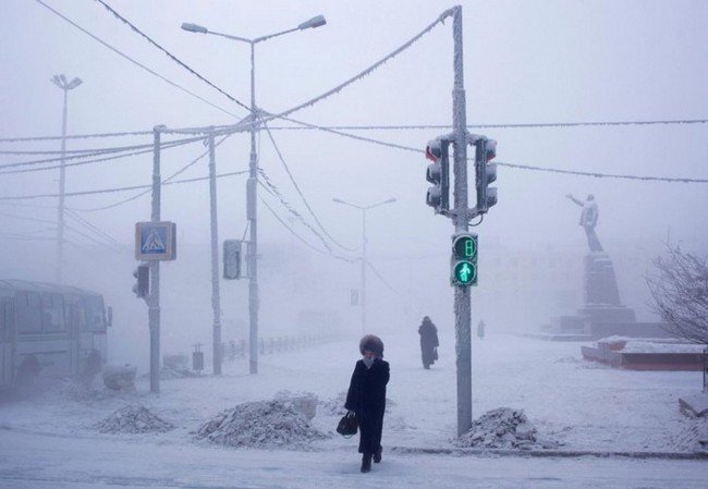 Ecco come si vive nel villaggio più freddo al mondo a -71.2°C. Pazzesco!