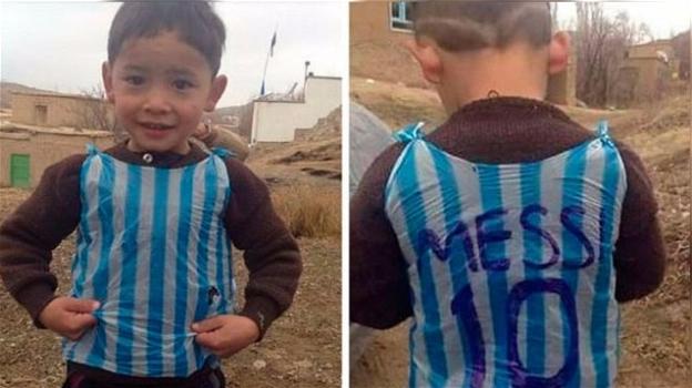 Murtaza: il bambino afghano fan di Leo Messi