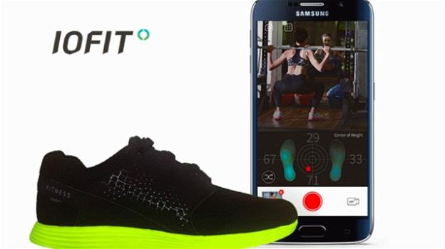 WMC 2016. Samsung lancia anche le scarpe smart IoFit per perfezionisti