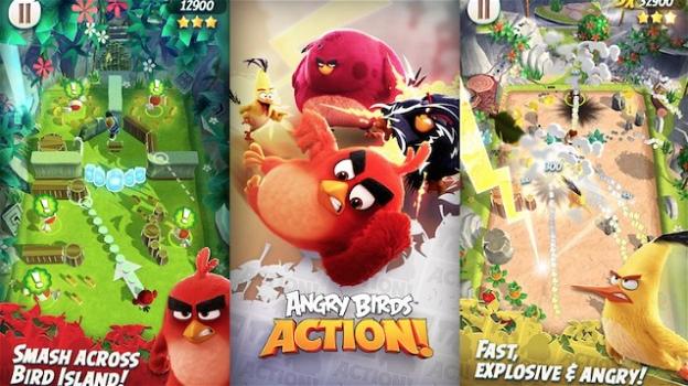 Rovio introduce la dinamica del flipper nel nuovo Angry Birds ACTION!