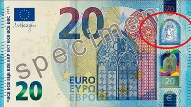 Nuove banconote da 20 euro. Ecco come scoprire i falsi