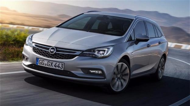 Nuova Opel Astra Sports Tourer: tanto spazio e tecnologia a bordo