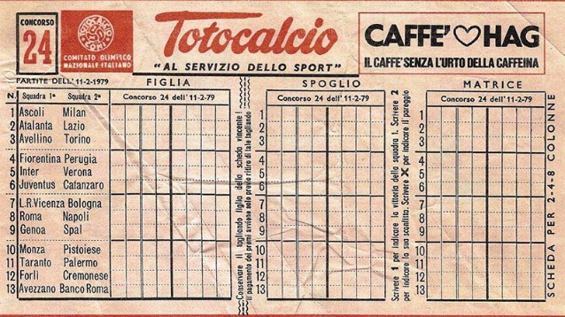 La 'Schedina' compie 70 anni: buon compleanno, caro vecchio Totocalcio