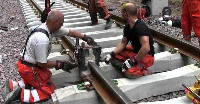 Ecco come vengono riparate le ferrovie in Svezia. Pazzesco!