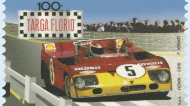 Arriva un francobollo per la 100° edizione della Targa Florio