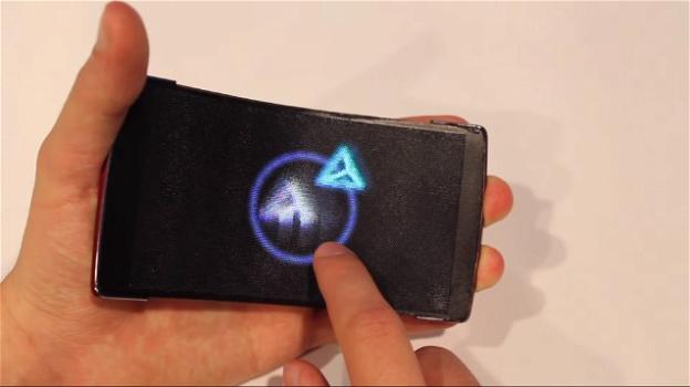 HoloFlex: ecco il primo smartphone flessibile con display olografico