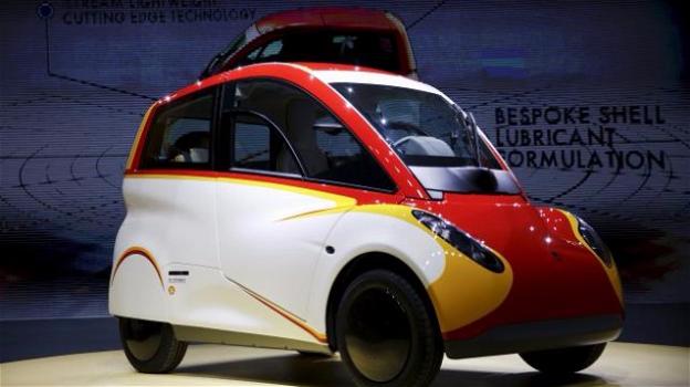 La risparmiosa Shell Concept Car, con 2,46 litri di benzina, fa 100 km