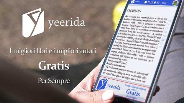 Yeerida, il social network che fa leggere online, gratis, di tutto