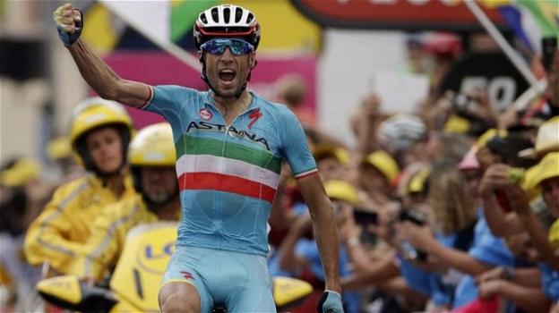 Giro d’Italia: a Risoul è Nibali show, cade Krijswijk, Chaves in rosa