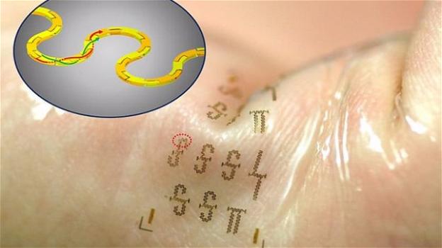 Il futuro delle tecnologie indossabili sta nei tatuaggi temporanei?
