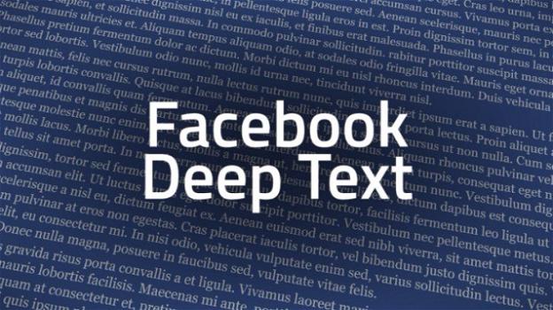 Facebook annuncia l’AI DeepText che capirà tutto quel che scriveremo
