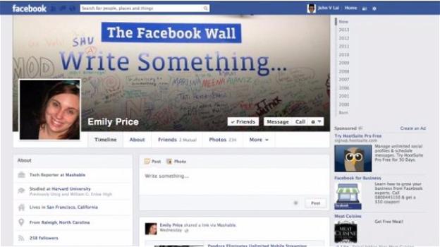 Facebook testa funzione per post temporanei nascosti dal Diario