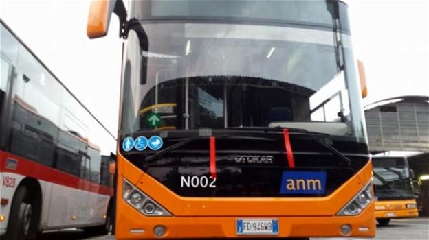 Napoli, oggi nastro rosso su autobus ANM contro le violenze sui conducenti