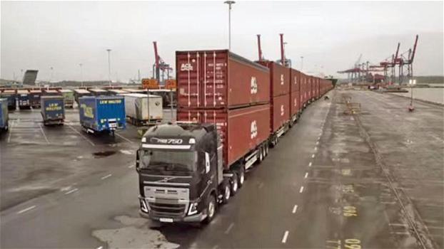 Camion Volvo contro 750 tonnellate di carico. Chi avrà la meglio?