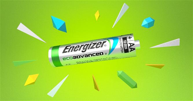 Energizer presenta EcoAdvanced, la batteria che rispetta l’ambiente