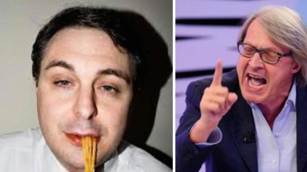 Vittorio Sgarbi si scaglia contro Andrea Dipre: "Frutto di un parto anale"
