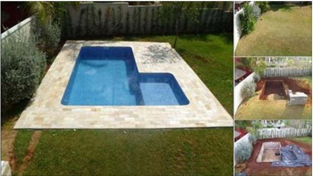 Ecco come costruire una piscina spendendo poco. Geniale!