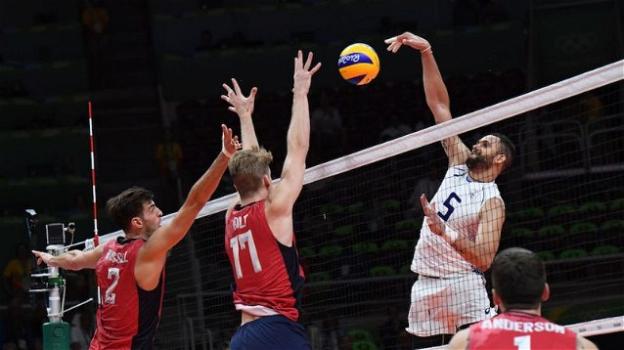 Olimpiadi di Rio 2016: pallavolo maschile, l’Italia sconfigge gli Usa per 3-1