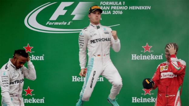 Gran Premio di Monza, trionfano Rosberg e le Mercedes