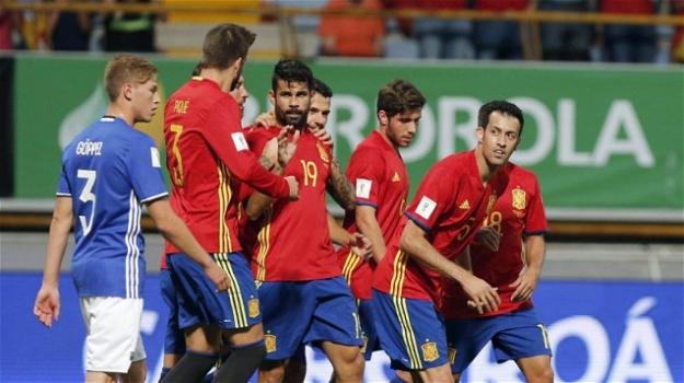 Qualificazioni Mondiali: Spagna a valanga, Galles sul velluto