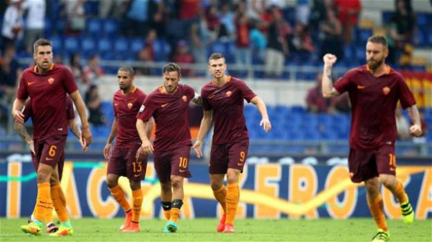 Serie A: dopo il diluvio la Roma vince per 3-2 contro la Sampdoria