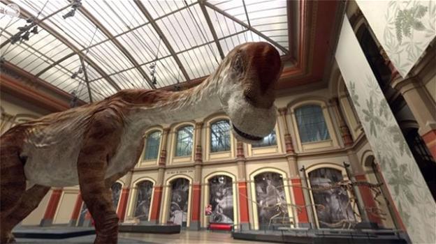Una notte al museo con i dinosauri in vita? Ci ha pensato Google