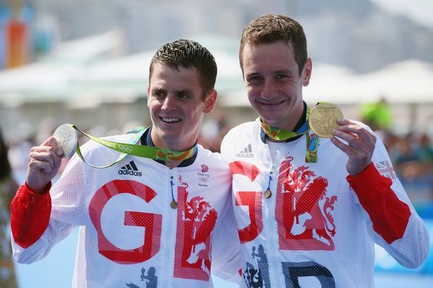 Alistair e Jonny Brownlee, i due fratelli inglesi rispettivamente oro e argento alle Olimpiadi di Rio 2016