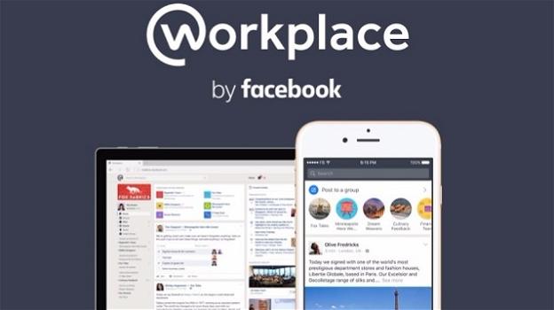 Facebook vara Workplace, il social per aziende e utenti business