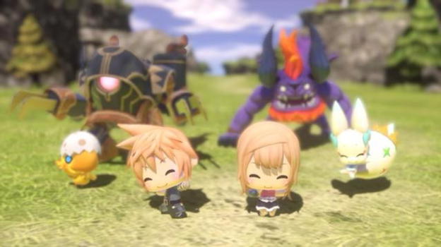 World of Final Fantasy: la demo giocabile in Europa dal 17 Ottobre