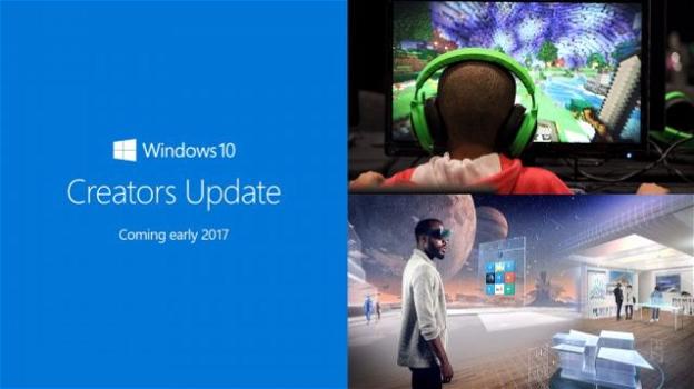Windows 10 Creators Update: 3D, gaming broadcast, interattività