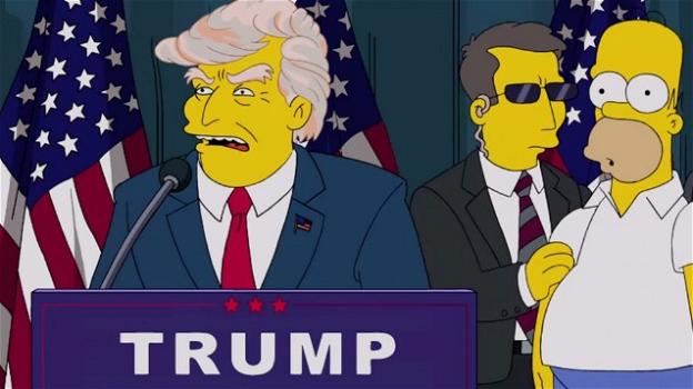 Trump Presidente: si è avverata la profezia dei Simpson di 16 anni fa