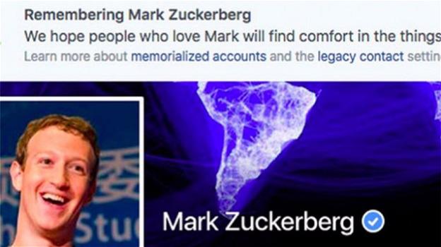 Facebook: 2 milioni di utenti ricevono la notizia di "essere morti"