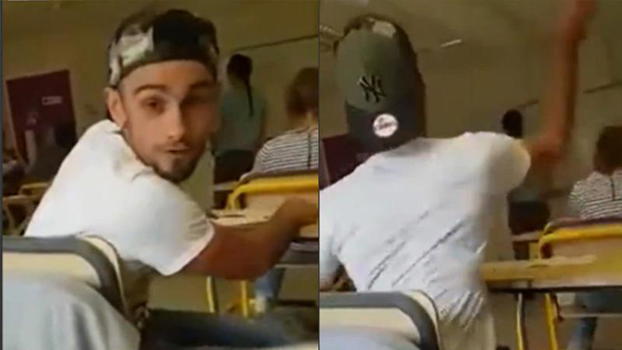Studente disturba ripetutamente durante la lezione. Ecco come reagisce il professore