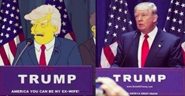 La profezia dei Simpson su Donald Trump “sarà presidente degli Stati Uniti d’America”