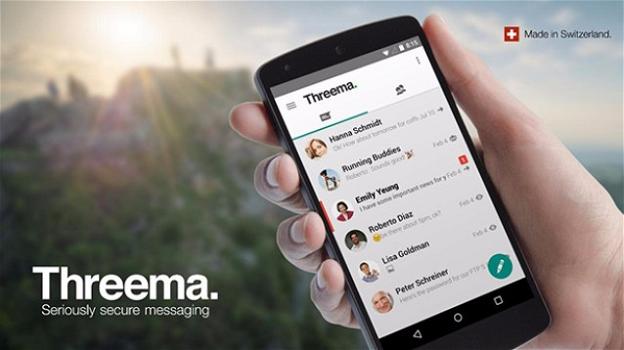 Threeema, l’app di messaggistica più versata per privacy e sicurezza