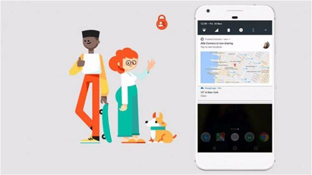 Contatti fidati, la Google app per avvisare in situazioni di emergenza