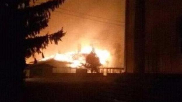 Esplosione di un treno merci in Bulgaria