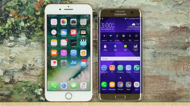 Samsung S7 Edge vs iPhone 7 Plus. Ecco chi vince il confronto