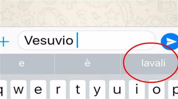 iPhone: dopo "Vesuvio", la tastiera smart suggerisce "lavali col fuoco"