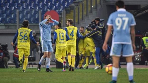 Serie A: Lazio-Chievo 0-1. Il gol vittoria arriva al 90′