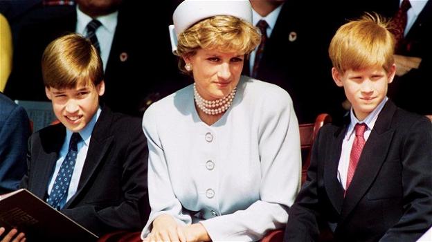William ed Harry ergeranno una statua per la madre Diana