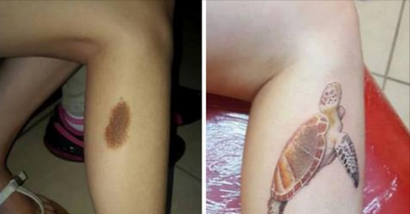 Imperfezioni o suggerimenti? Ecco 5 grosse voglie trasformate in splendidi tatuaggi