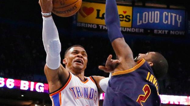 NBA, 9 febbraio 2017: Westbrook travolge i Cavaliers