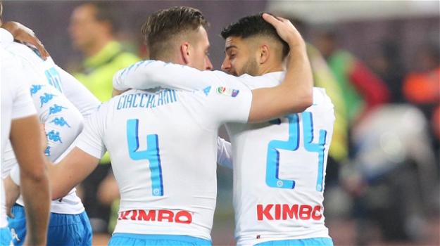 Serie A: Napoli 2 gol al Genoa, adesso testa al Real