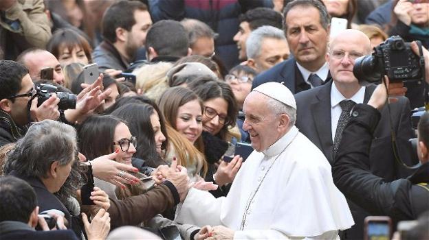 Papa Francesco visita l’università Roma Tre